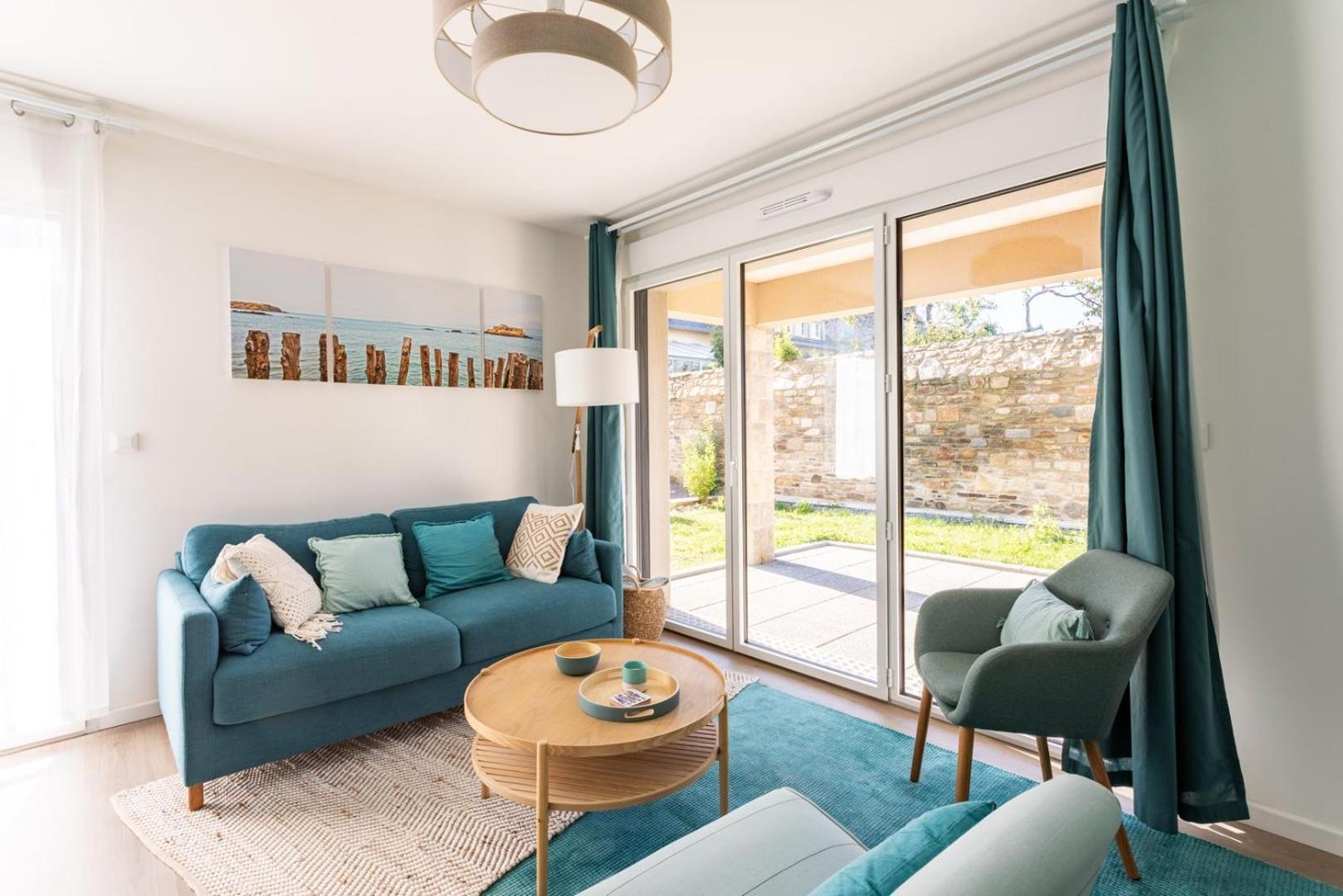 Le Celadon - Joli T3 Moderne - 2 Chambres Avec Cancale Bagian luar foto